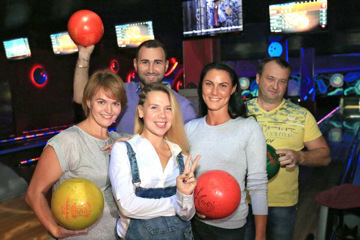Фото: Bowling battle в Gold's Fitness ТРК Золотая миля